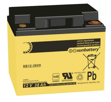 ABUS VdS-Akkumulator 12 V, 38 Ah  BT2400 