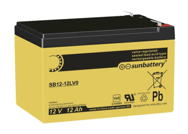 ABUS VdS Akkumulator 12 V, 12 Ah  BT2120 