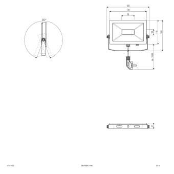 EVN IP65 15W 5700K 1200lm       LFA1501S 