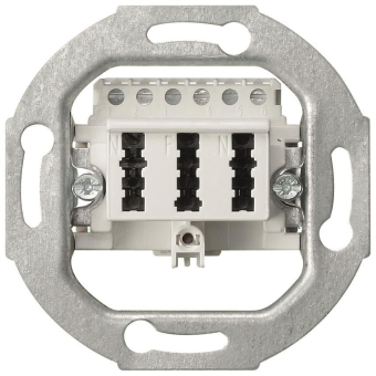 GIRA 003302 Anschlussdose TAE 3x6 NFN 