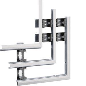 Hager Flachwinkel Stahl  BKIS251305D9016 