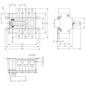 Siemens 3KD28322NE100 Lasttrennschalter 