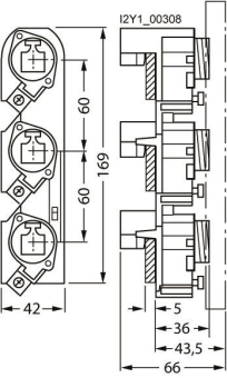 Siemens SR60-Sockel DIAZED DII   5SF6015 