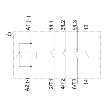 Siemens 3TG10100BB4 Motorschütz EKS 4S 