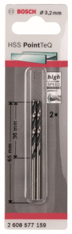 Bosch HSS-Spiralbohrer PointTeQ 