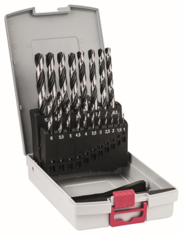 Bosch HSS-Spiralbohrer PointTeQ Kassette 