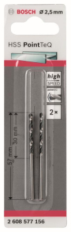 Bosch HSS-Spiralbohrer PointTeQ 