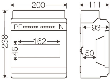 HENS KV-Automatengehäuse KV   KV PC 9109 