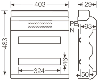 HENS Automaten-Gehäuse            KV9236 
