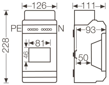 HENS Automaten-Gehäuse            KV1504 