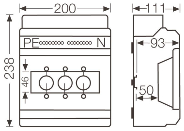 HENS Sicherungs-Geh.              KV9325 