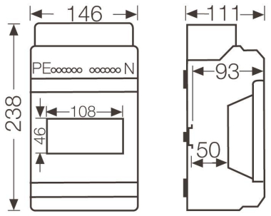HENS Automaten-Gehäuse            KV1506 