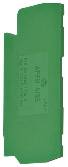 Hager Endplatte f.KYA04EH2       KWE12GR 