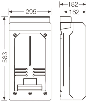 HENS Zählergehause                KV9339 