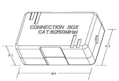 Verbindungsmodul Cat.6  VM6      37596.2 