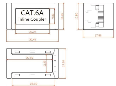 EFB Modular-Adapter RJ45 STP     37489.2 
