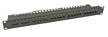 EFB Patchpanel 25xRJ45 8/4 1HE 37588SW.1 