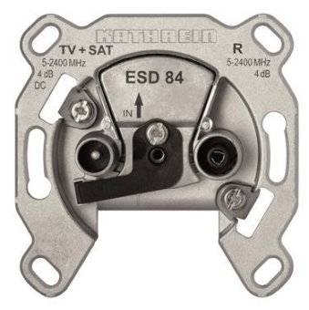 KATH Antennendose Stich 2fach     ESD 85 