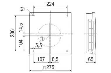 Maico Außenabdeckung aus       PPB 30 AK 