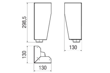 Maico Montagefüße f.WS     WS-MF 320/470 