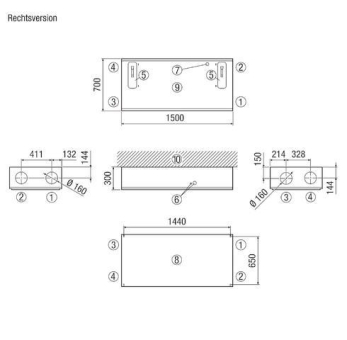 Maico 0095.0144          WS 300 Flat KBR 
