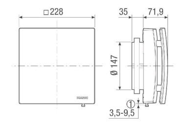 Maico Innenverschluss elektr.    AE 15/1 