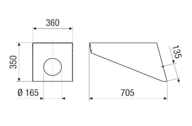 Maico Dachhaube für       PP 45 DH 31-35 