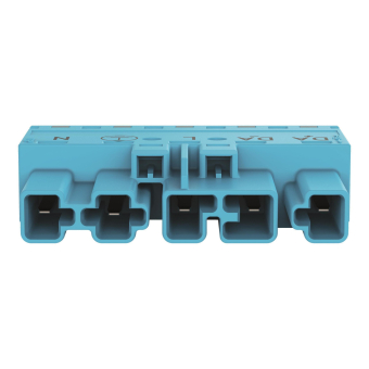 WAGO 770-1115 Stecker,5-polig,blau 