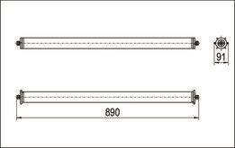 RIDI Rohrleuchte, IP65, LED-     0951224 