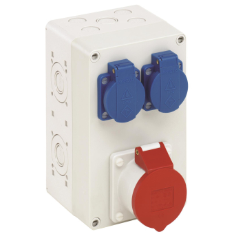 SPELS Steckdosengehäuse IP44     STG 012 