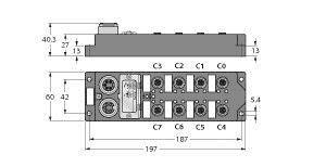 Turck I/O Modul f.DeviceNet FDNL-S1600-T 