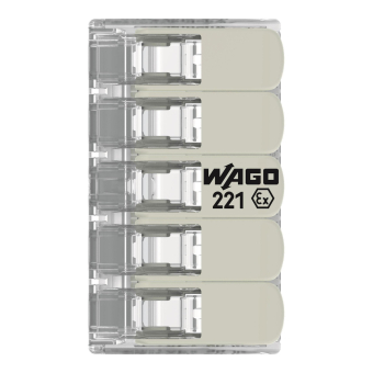 WAGO 221-485 COMPACT-Verbindungsklemme, 