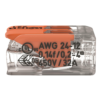WAGO 221-412 COMPACT-Verbindungsklemme, 