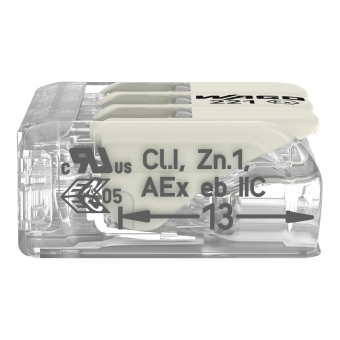 WAGO 221-683 COMPACT-Verbindungsklemme, 