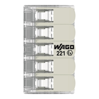 WAGO 221-685 COMPACT-Verbindungsklemme, 