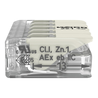 WAGO 221-685 COMPACT-Verbindungsklemme, 