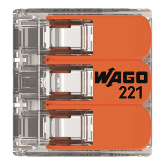 WAGO 221-413 COMPACT-Verbindungsklemme, 
