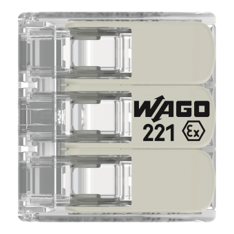 WAGO 221-483 COMPACT-Verbindungsklemme, 