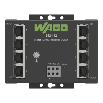 WAGO 852-112 Industrial-ECO-Switch,8 