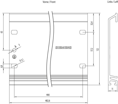Siemens 6ES73901AE800AA0 SIMATIC S7-300 