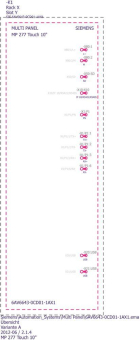 Siemens 6AV66430CD011AX1 MP 277 10z 