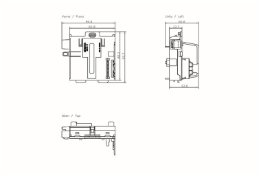 Siemens 6ES71957HA000XA0 Busmodul f.ET 