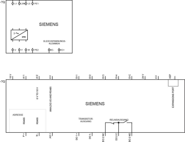 Siemens 6SL32105BE137UV0 SINAMICS V20 