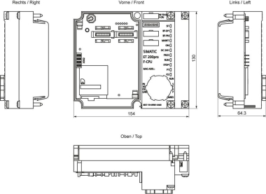 SIEM SIMATIC DP, IM   6ES7154-8FB01-0AB0 