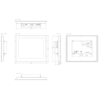 Siemens 6AV66440AC012AX1 MP 377 19z 