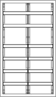 f-tronic Verteilerschrank       VS2-6-RK 