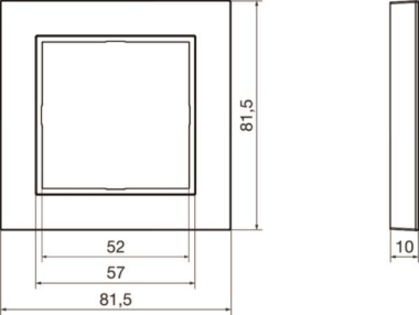 Berker RA 1F Q3 Alu lack        10116094 