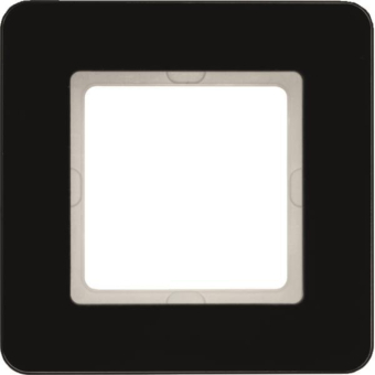 Berker RA 1F Q.7 GLAS SCHW      10116076 