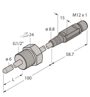 TTM150C-206A-G1/2-LI6-H1140-L050-50/150C 