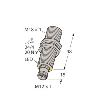 TURCK            RU100U-M18M-UP8X2-H1151 